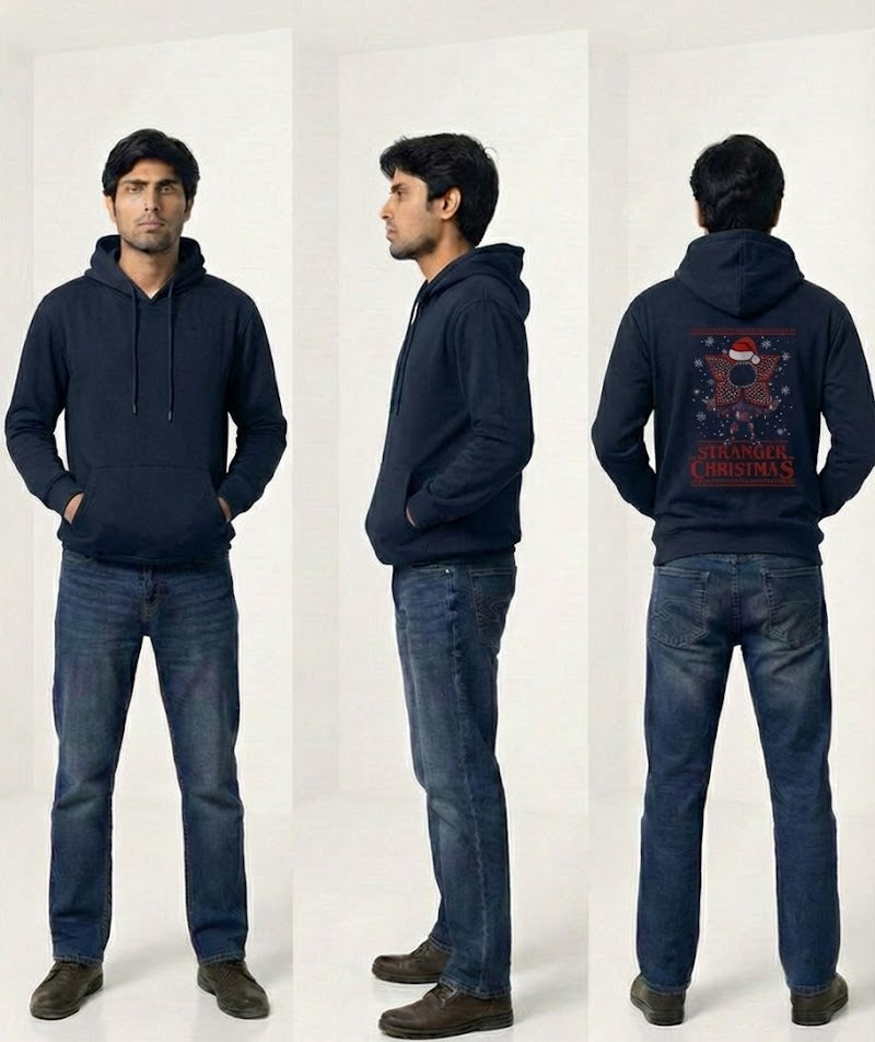 STRANGER CHRISTMAS || The "Demogorgon Sleighs" Hoodie ||